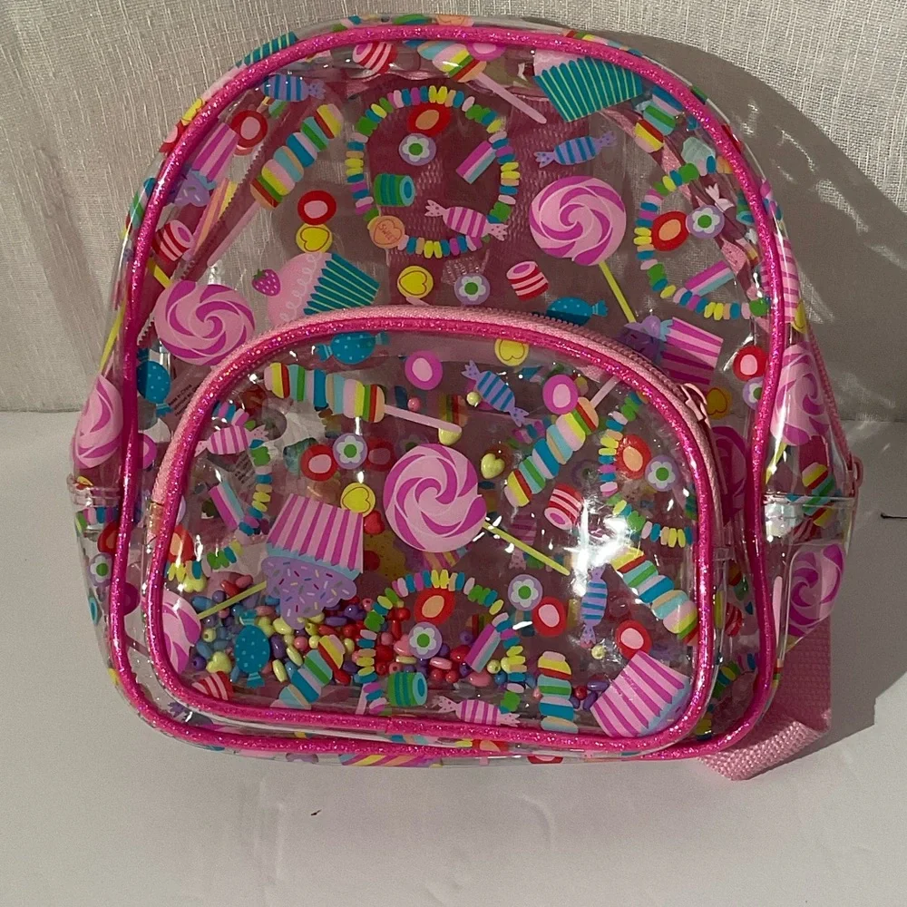 Colorful Candy Print Backpack - Picture 4 of 5